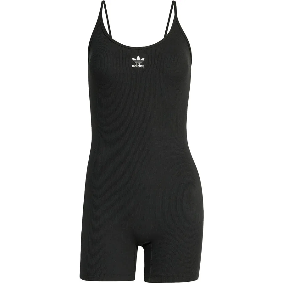 Женский топ-боди Rib без рукавов adidas Originals, Черный — фото 3