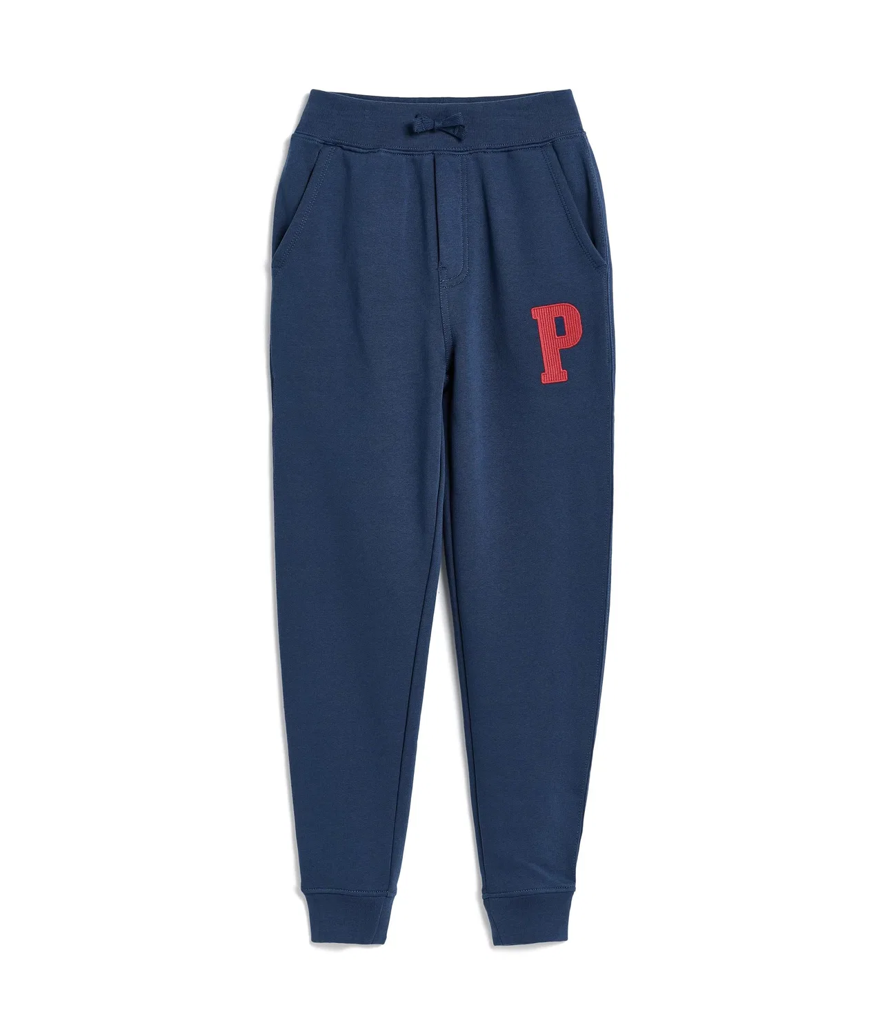 Спортивные брюки из флиса с буквенным рисунком (для детей постарше) Polo Ralph Lauren Kids, Rustic Navy