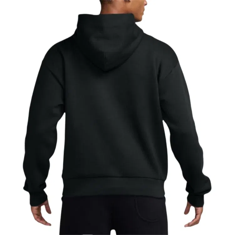 Мужское худи Fleece Pullover Hoodie 'Total Black' Nike, Total Black — фото 2