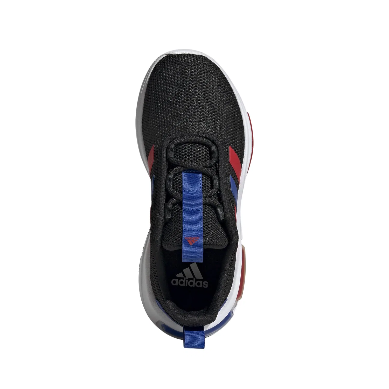Детские кроссовки с амортизацией Racer Tr23 Adidas, Black Better Scarlet Team Royal Blue — фото 3