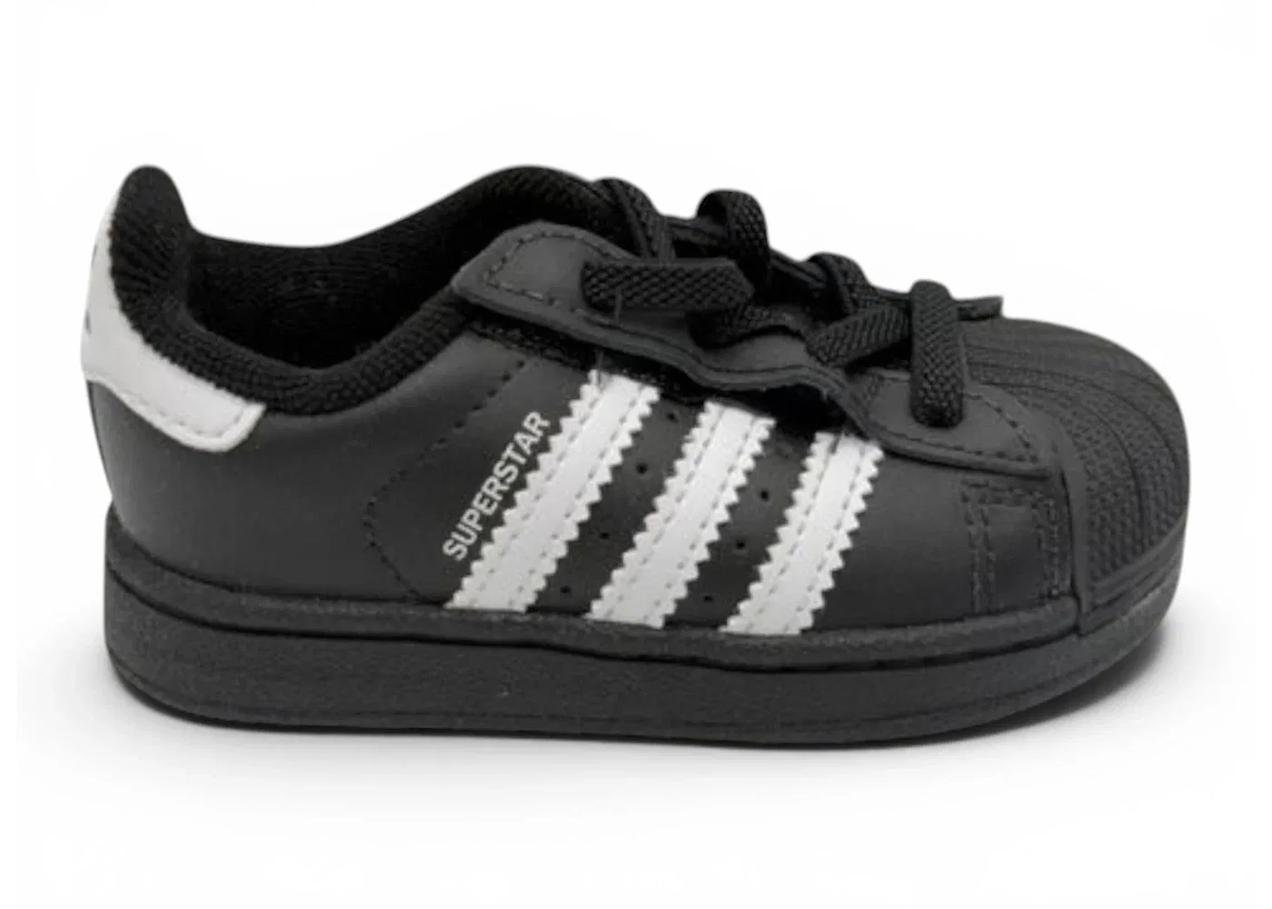 Детские кроссовки с классическим дизайном Adidas Superstar II, Core Black/Cloud White/Core Black