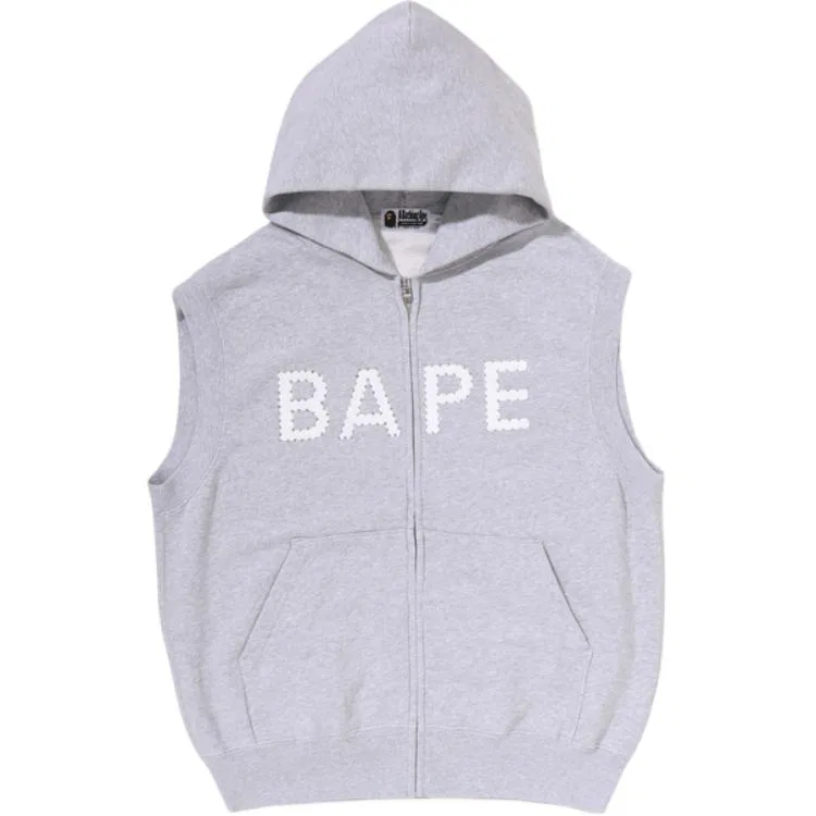 Детское худи с капюшоном и принтом A Bathing Ape, Gray