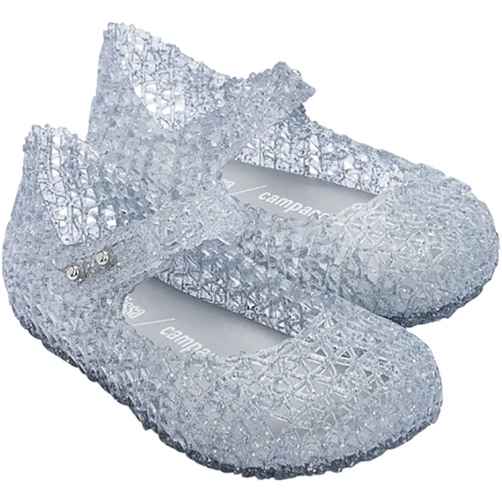 Балетки Melissa Mini Campana Papel Melissa, белый — фото 3