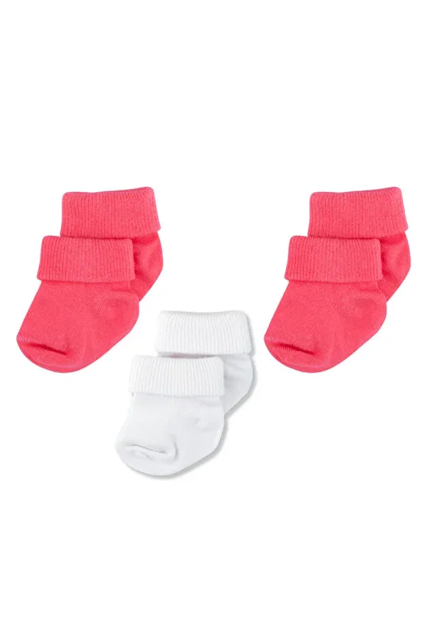 Детские носки для новорожденных хлопковые 3 шт Новый год Glam Novibaby, Winter Candy — фото 3