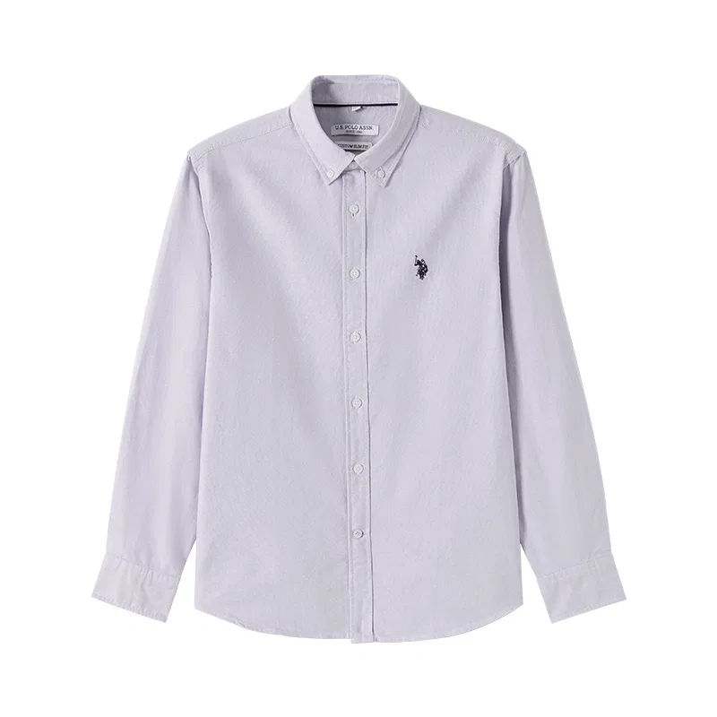 Рубашка мужская на пуговицах U.S. POLO ASSN., Light Gray