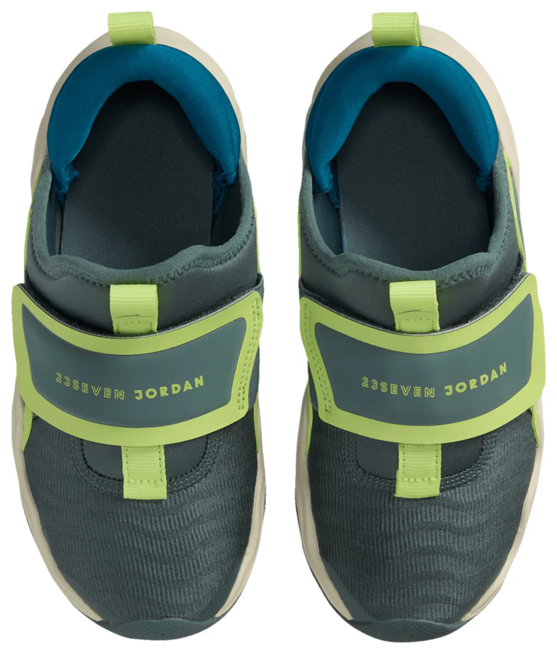 Кроссовки для мальчиков Jordan 23/7.2 Easyon, цвет Hasta/Green Abyss/Lt Lemon Twist — фото 4