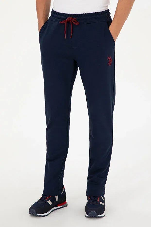 Мужские спортивные брюки с принтом U.S. Polo Assn., Navy Blue — фото 2