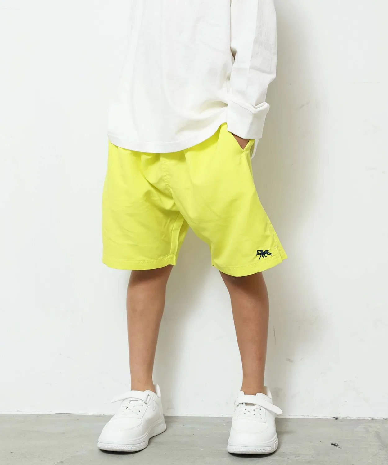 Детские шорты из тафты для плавания POLOCHAMPS, Yellow