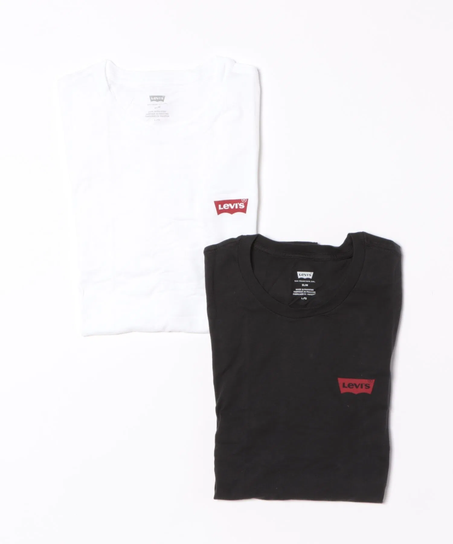 Мужские футболки Levi's 2P Pack с логотипом (2 шт.)