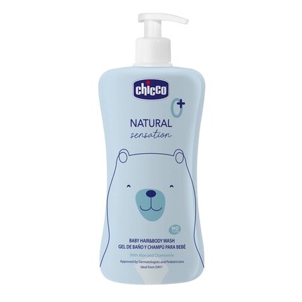 

Chicco Natural Sensation Baby Shampoo And Body Wash Tear-Free 500ml