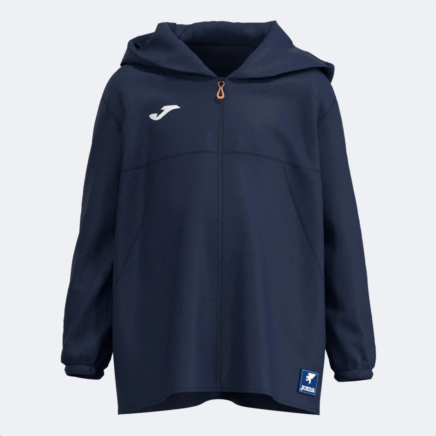 Детская дождевая куртка с капюшоном Joma, Navyblau / Blau