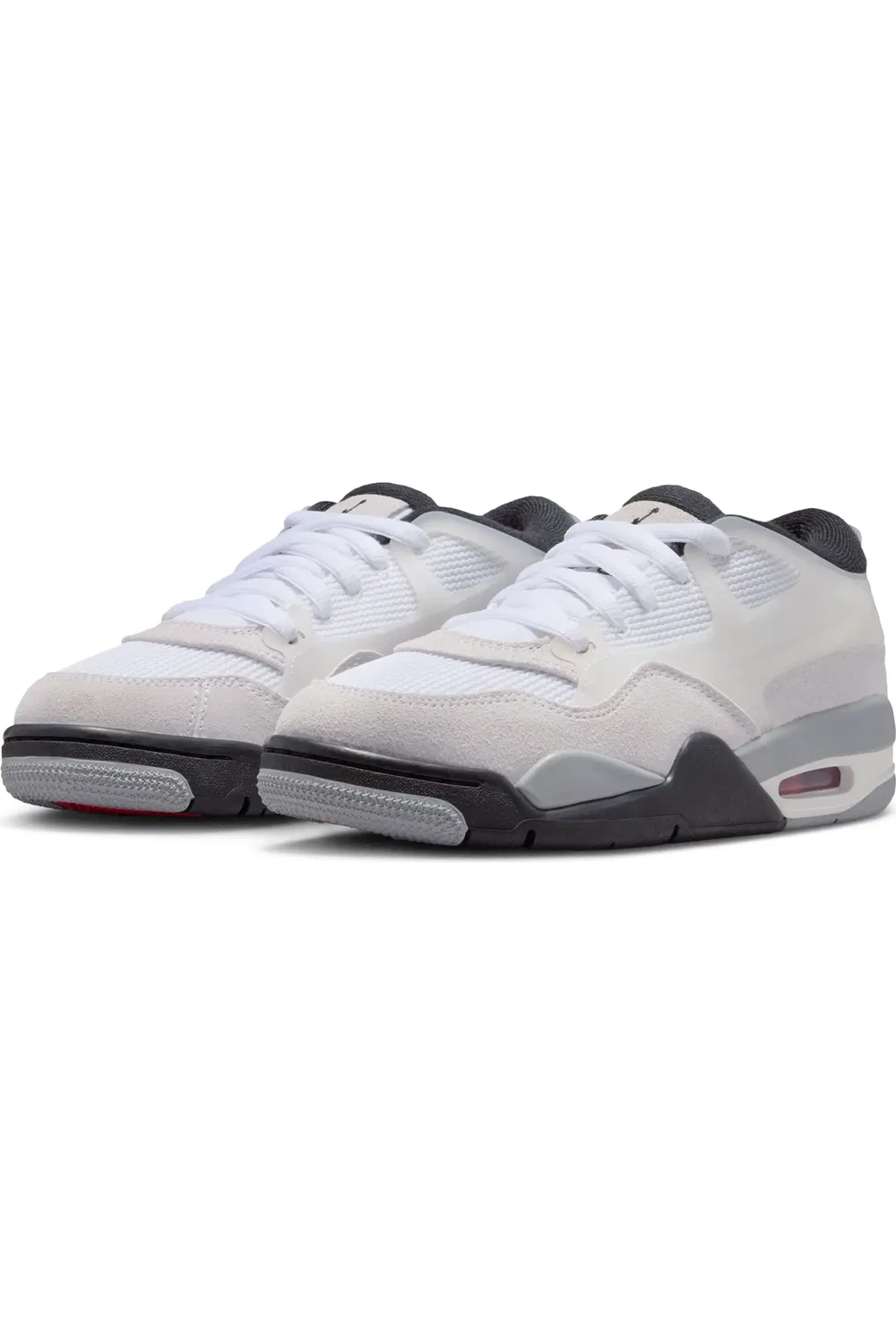 Детские кроссовки повседневные Air Jordan 4 RM Jordan, White/Black/Infrared/Grey