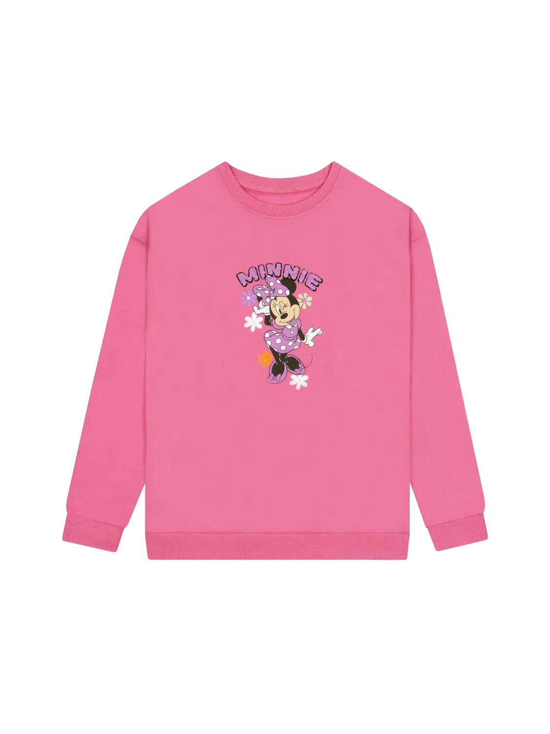Свитшот для девочек Minnie Mouse Character, розовый — фото 2