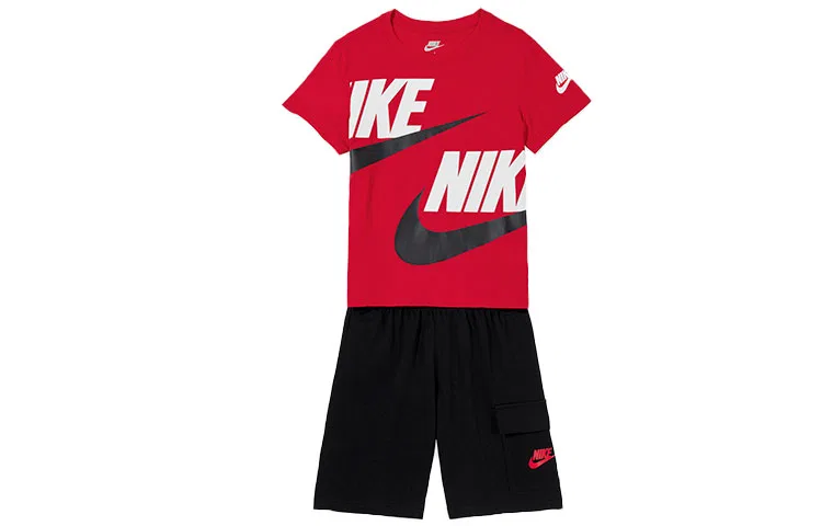 Детский спортивный комплект из двух предметов Nike, цвет Red/Black