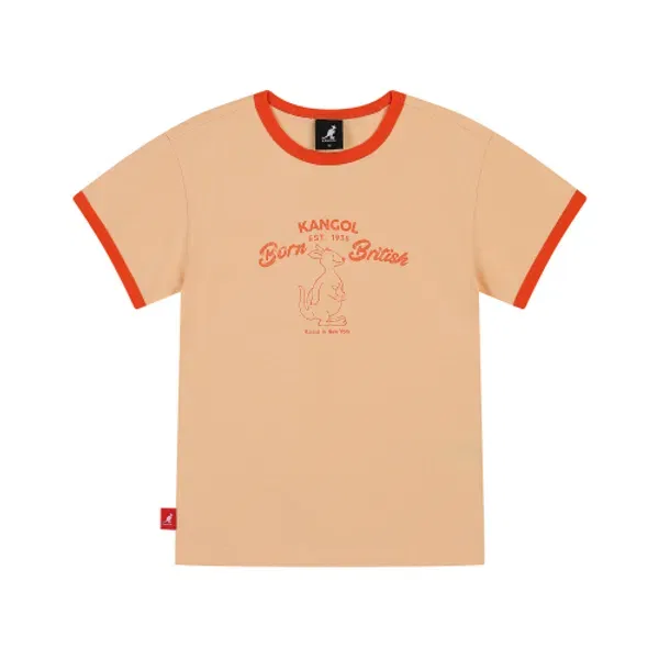 Футболка с графическим принтом sb 0115, Kangol Kids, коралловый