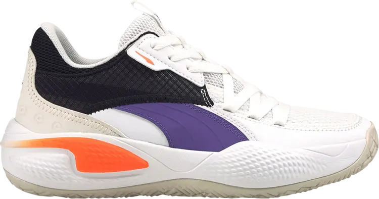 

Кроссовки Puma Court Rider I Jr White Prism Violet, белый