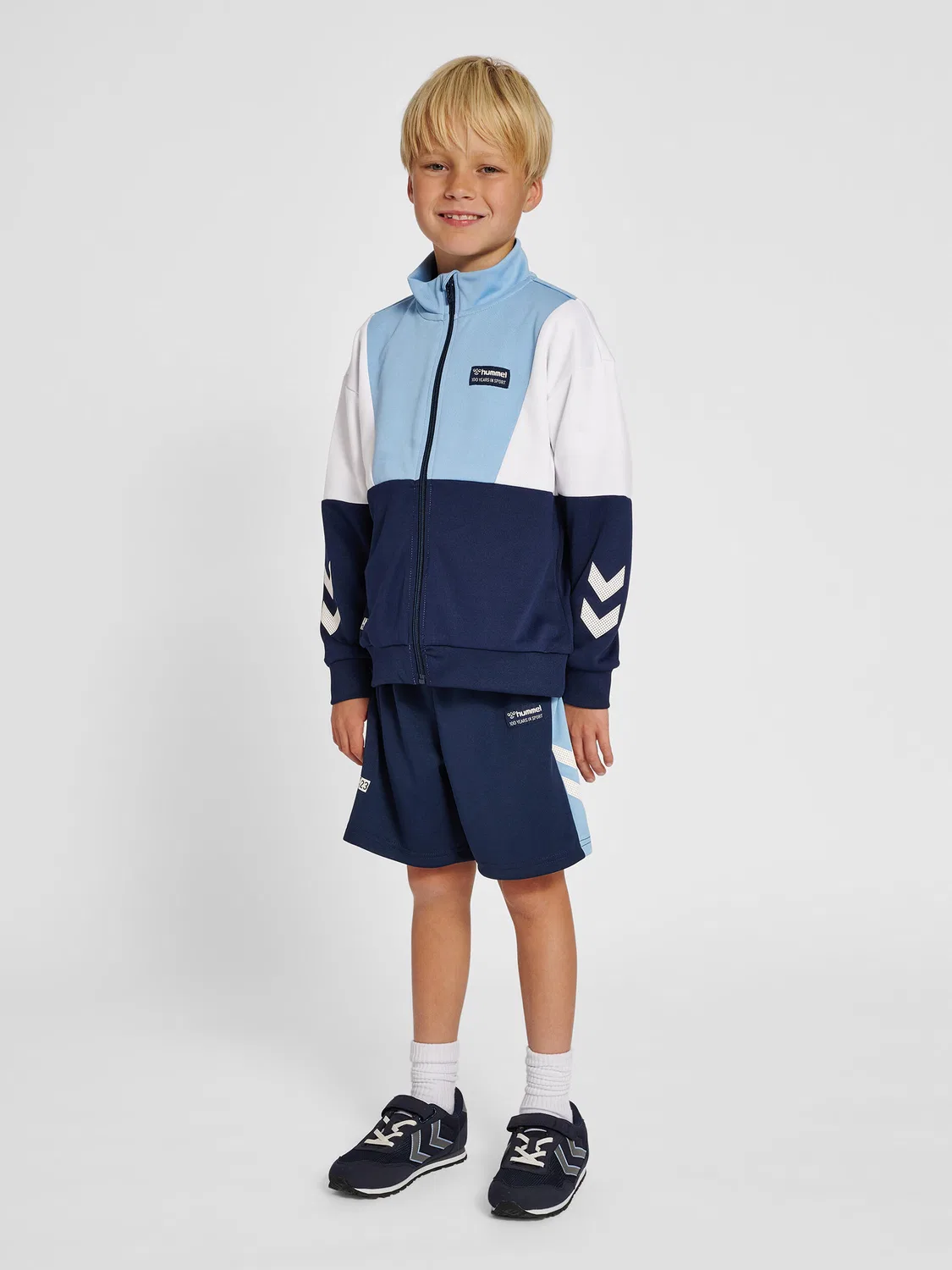 Детские шорты с регулируемой талией Hmlruphus Jungen Hummel, Navyblau