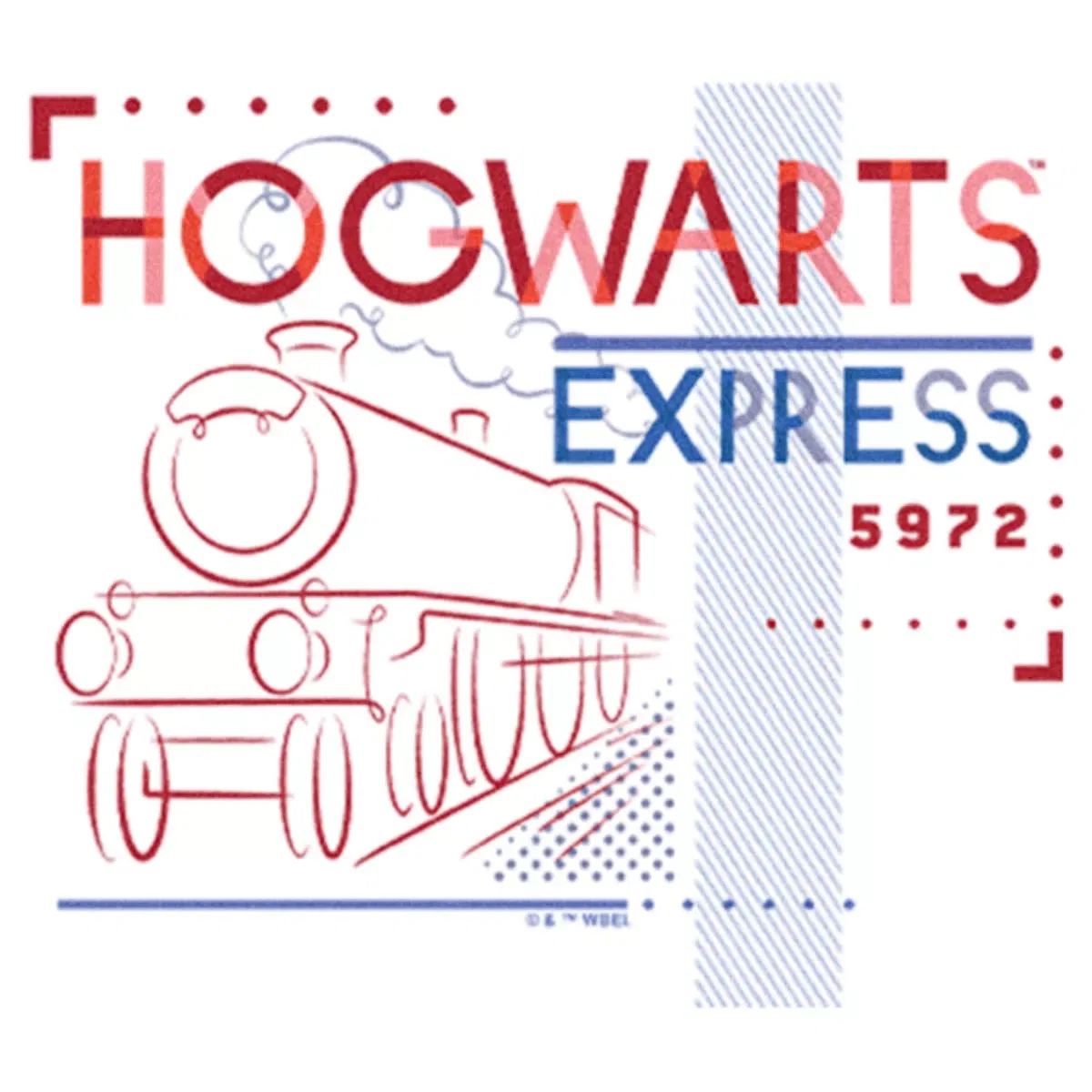 Детское боди для мальчиков с принтом Harry Potter Hogwarts Express 5972, Белый — фото 2