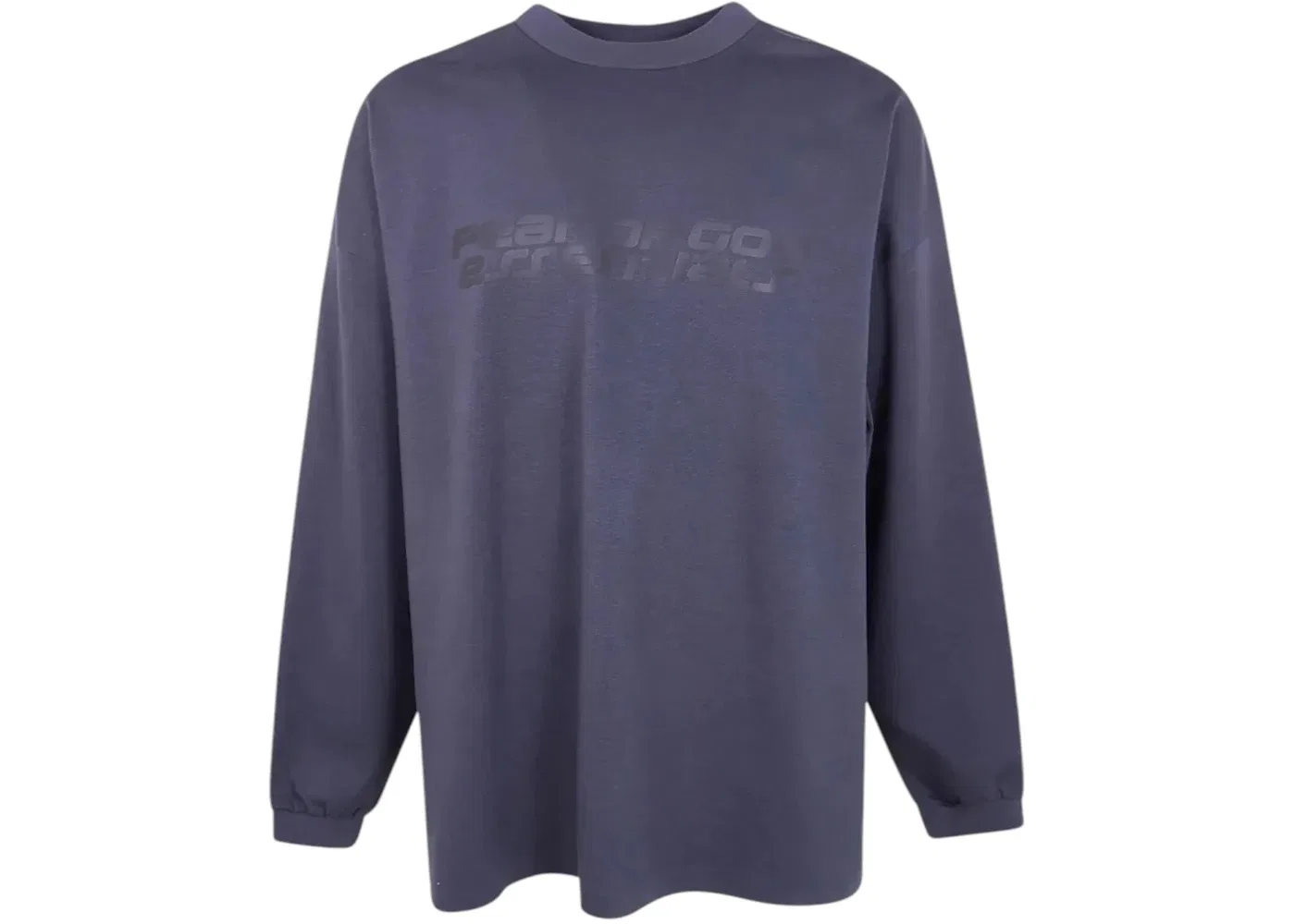 Мужская футболка с длинным рукавом Fear of God Essentials 90's Long Sleeve Tee, Iron Grey