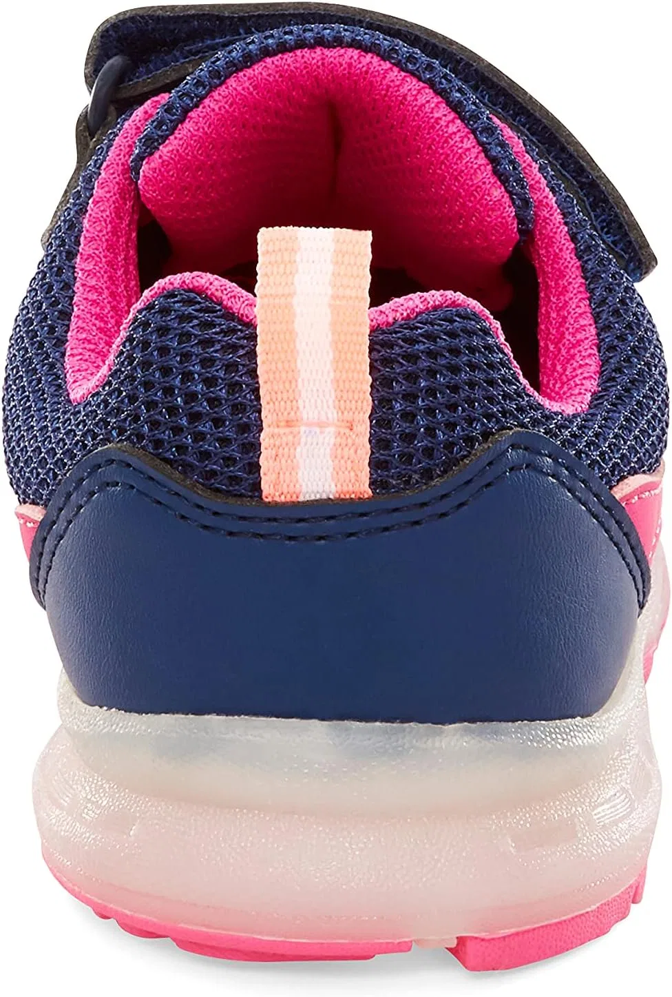 Детские кроссовки для девочек Anka Simple Joys by Carter's, Navy/Pink — фото 3