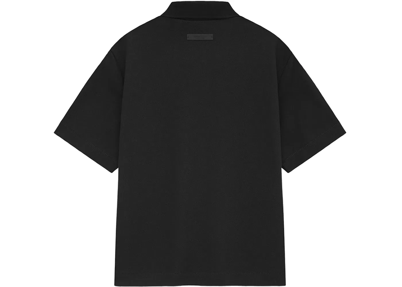 Мужское поло Fear of God Essentials Pique Polo, Black — фото 2