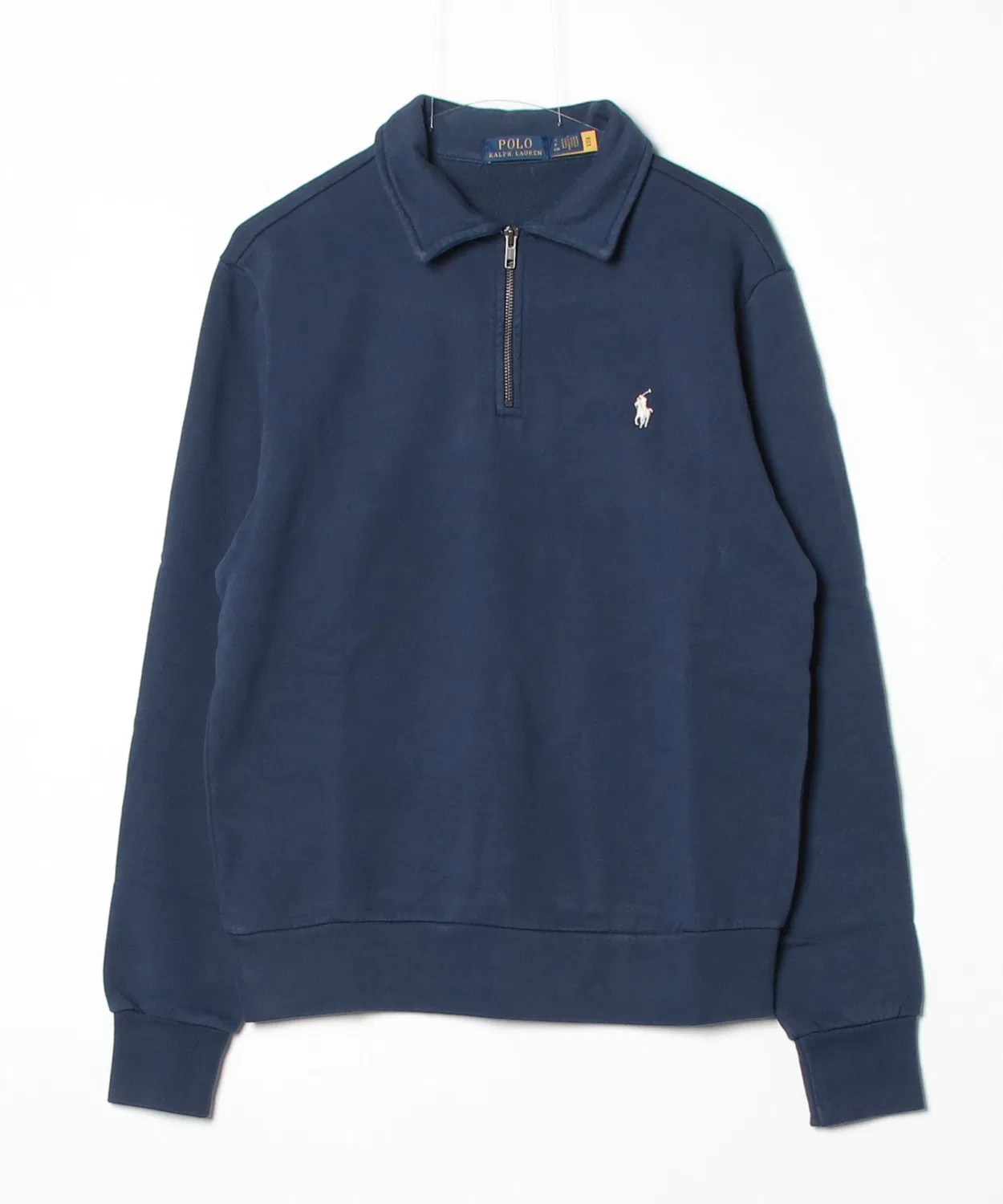 Мужской свитшот с длинным рукавомLoopback Fleece Colored POLO RALPH LAUREN, Navy — фото 3