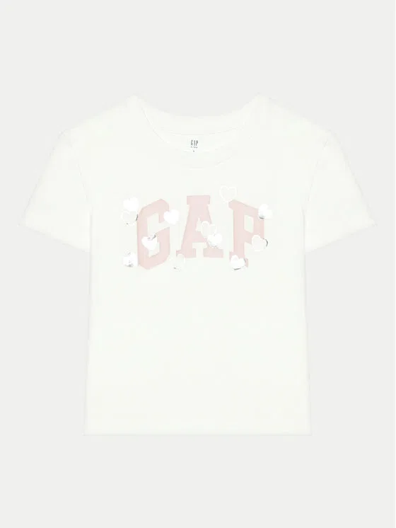 Футболка relaxed fit Gap, белый