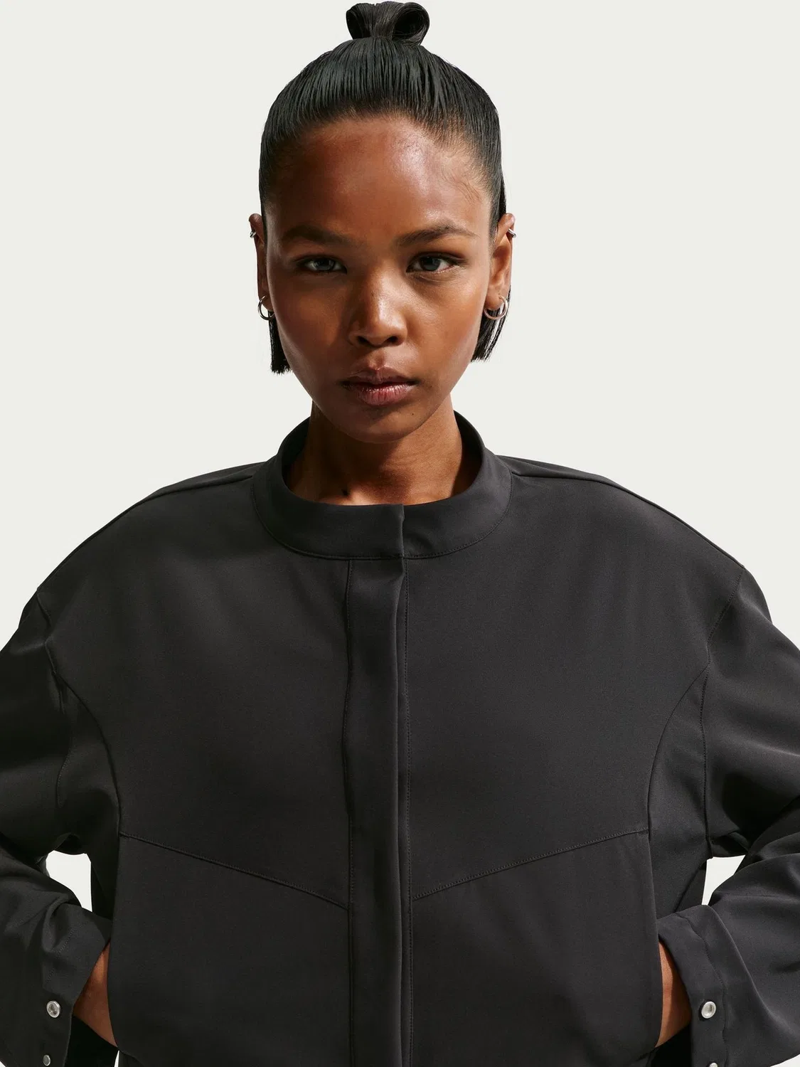 Куртка кроеная Nike PerfectStretch Dri-FIT, Black — фото 3