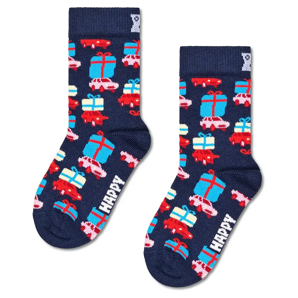Носки Holiday shopping Happy Socks, синий