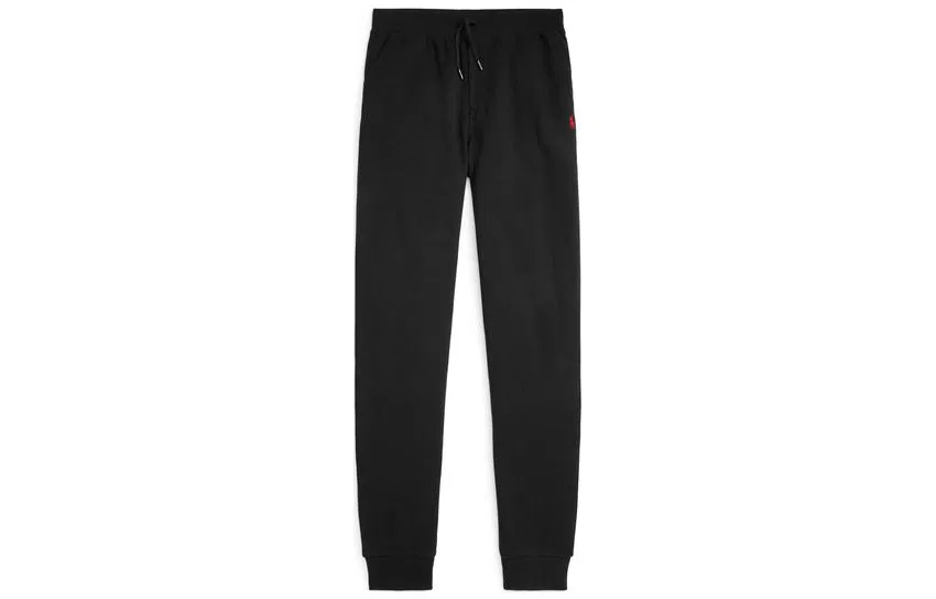 Детские трикотажные спортивные штаны с черным цветом Polo Ralph Lauren