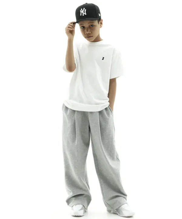 Тренировочные штаны Giant Fit, Takeasy Kids, серый меланж — фото 3