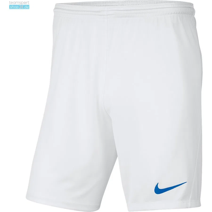Шорты спортивные с принтом Nike Dri-FIT Park III BV6855-104, Бело-синий