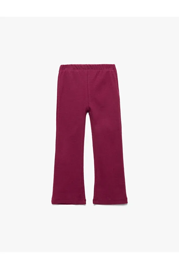 Детские леггинсы для девочек хлопковые Plum Koton, Purple