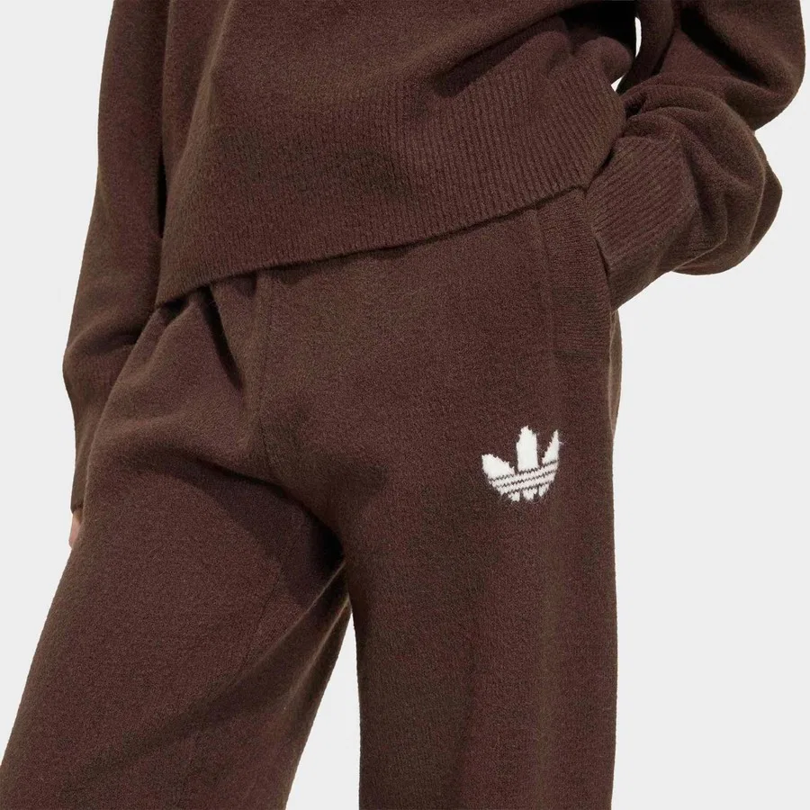 Спортивные штаны adidas Essentials Knit, Коричневый — фото 4