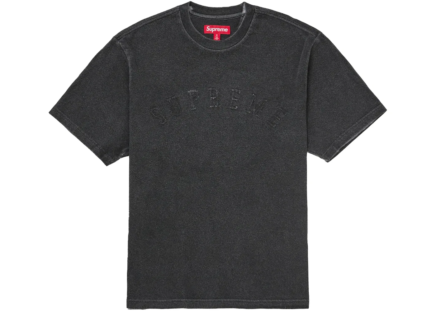 Мужская футболка с принтом Supreme Overprint Top, Black