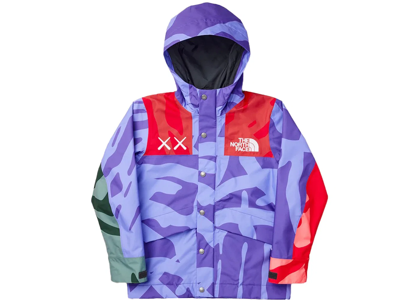 Детская куртка с принтом 1986 Mountain Jacket KAWS, KW Peak Purple 86 Print