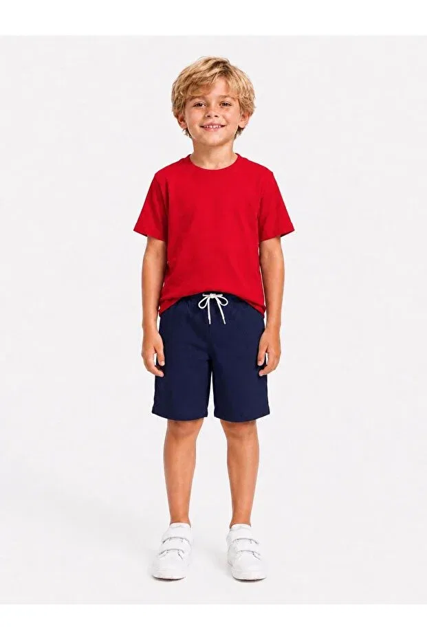 Детские шорты для мальчиков хлопковые Vandelo, Navy Blue