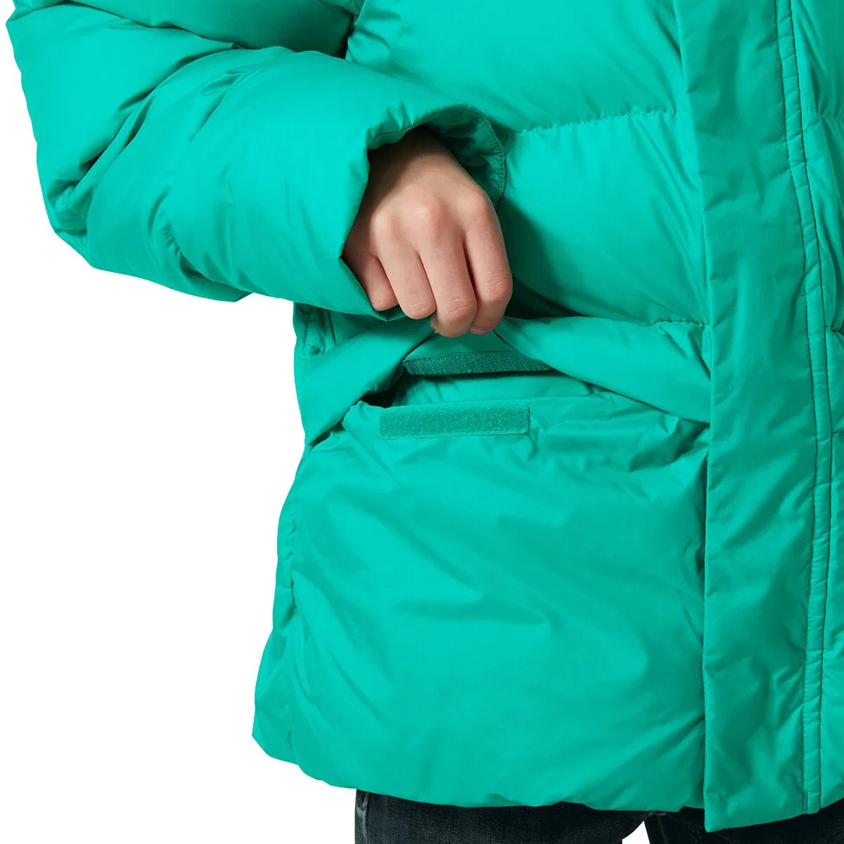Детская куртка для мальчиков синтетическая утепленная Jr Specter Puffy Jacket Helly Hansen, Signal Green — фото 2