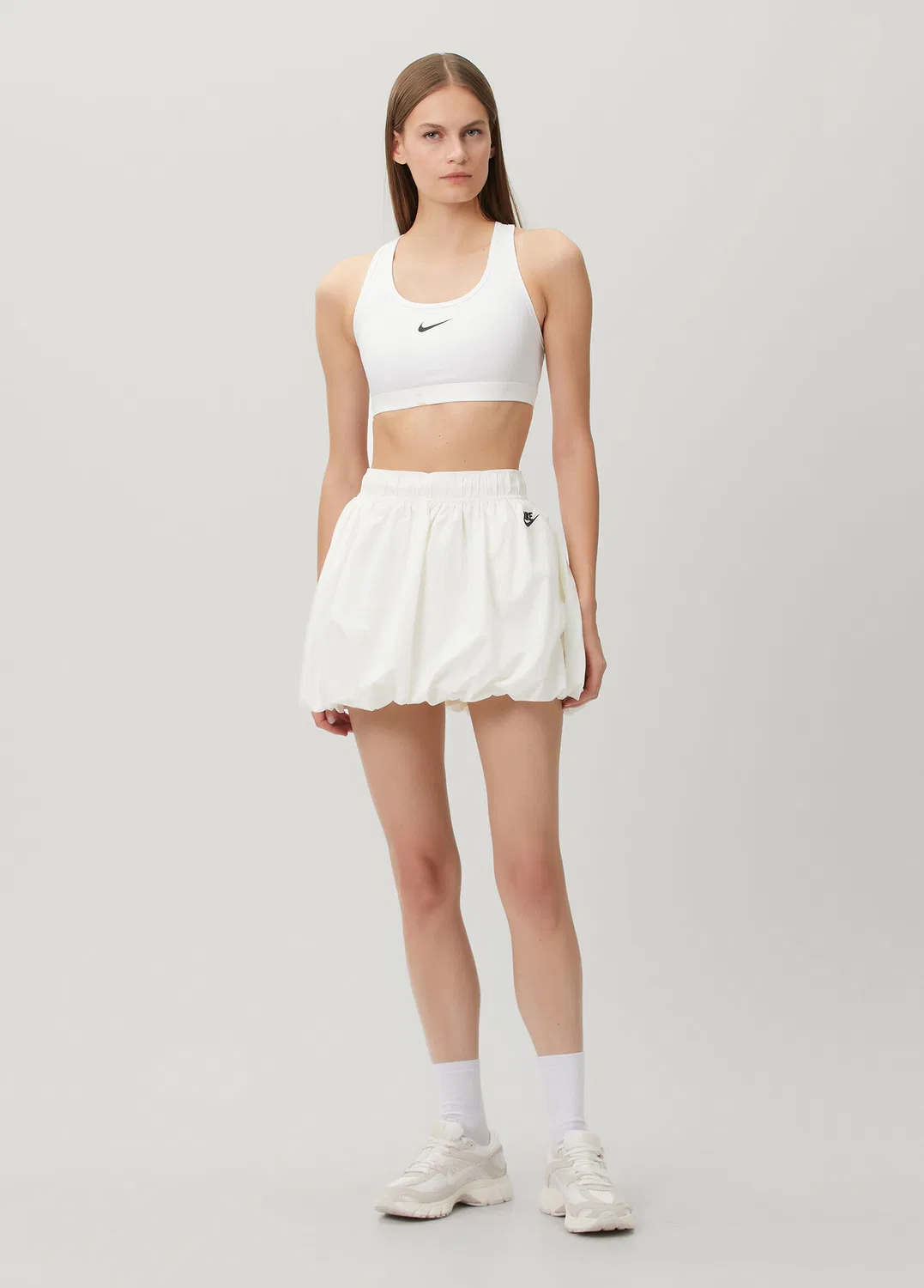 Юбка спортивная Nike NSW Bubble, белый