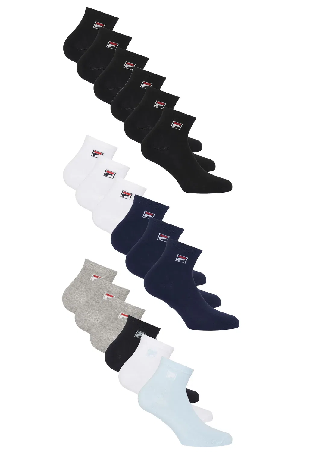 Детские носки Basic Fila, Schwarz Weiss