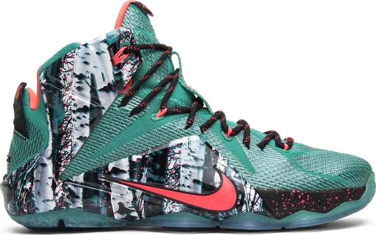 

Кроссовки Nike LeBron 12 Xmas 'Akron Birch', зеленый