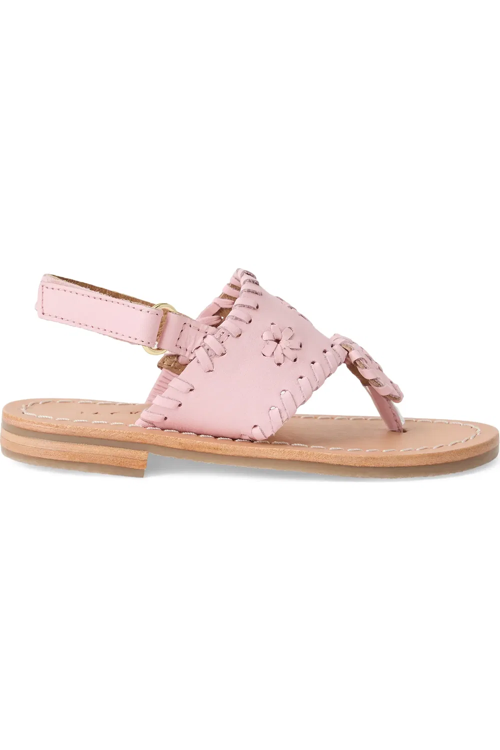 Сандалии детские с регулируемым ремешком Jacks Slingback Jack Rogers, Chalk Pink — фото 3