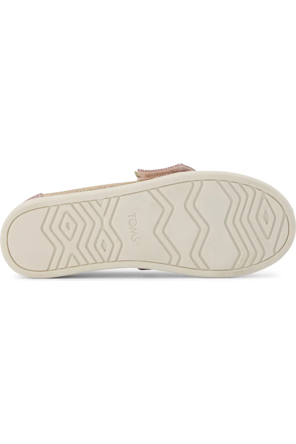 Кеды детские slip-on на легкой подошве Classic Alpargata TOMS, светло-розовый — фото 4