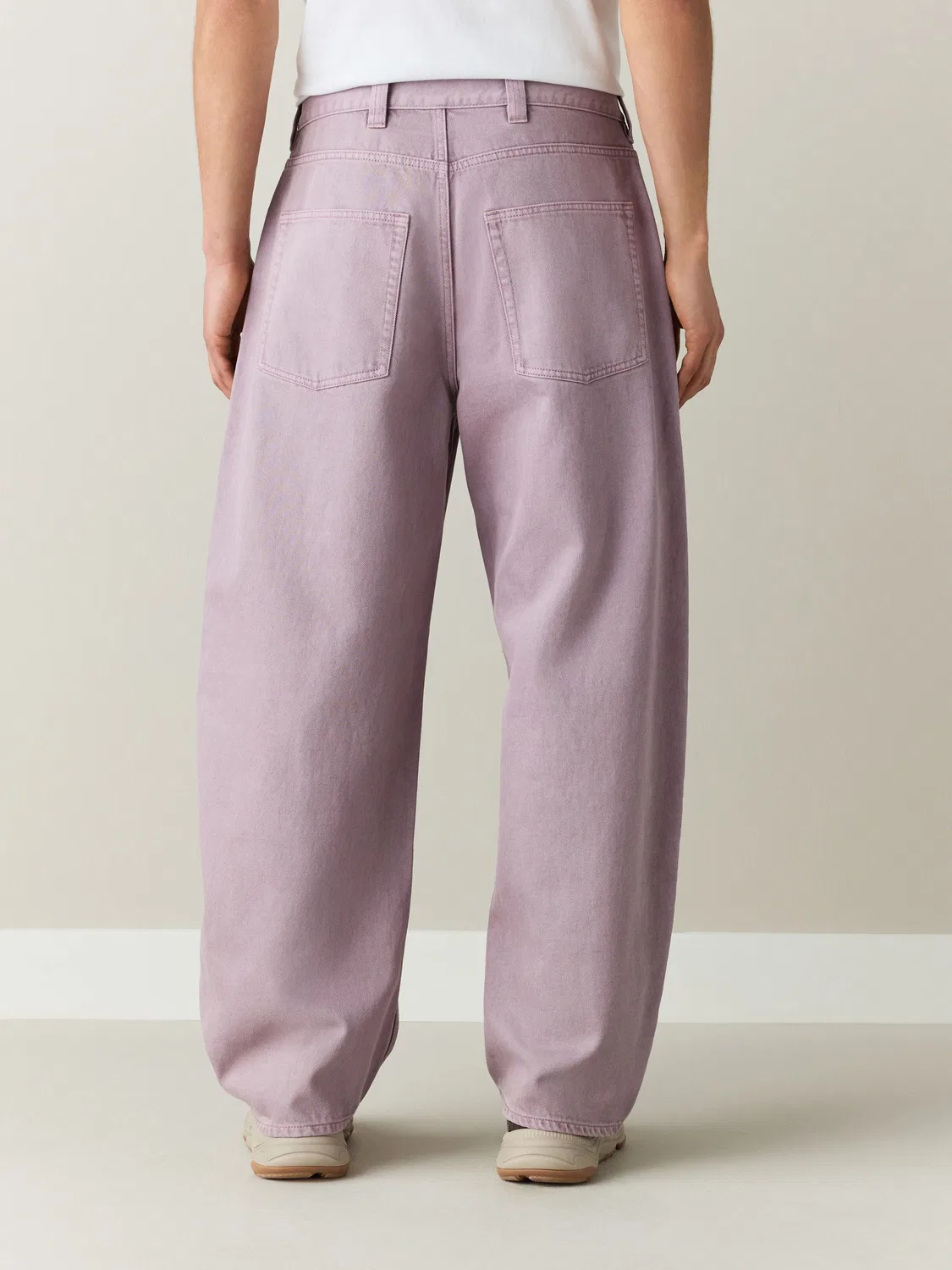 Джинсы Balloon Fit Lilac Purple Next, сиреневый — фото 4
