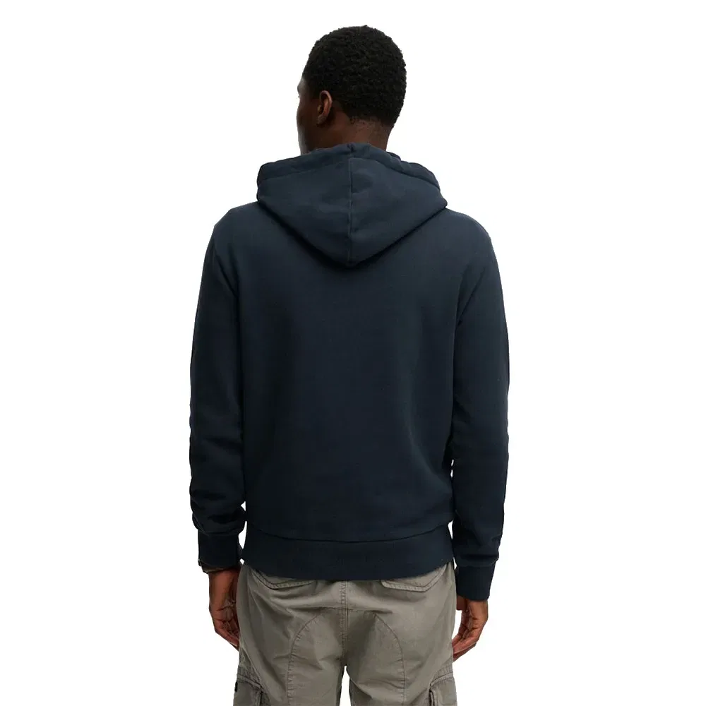 Худи Mountain Relaxed Fit Superdry, синий — фото 2