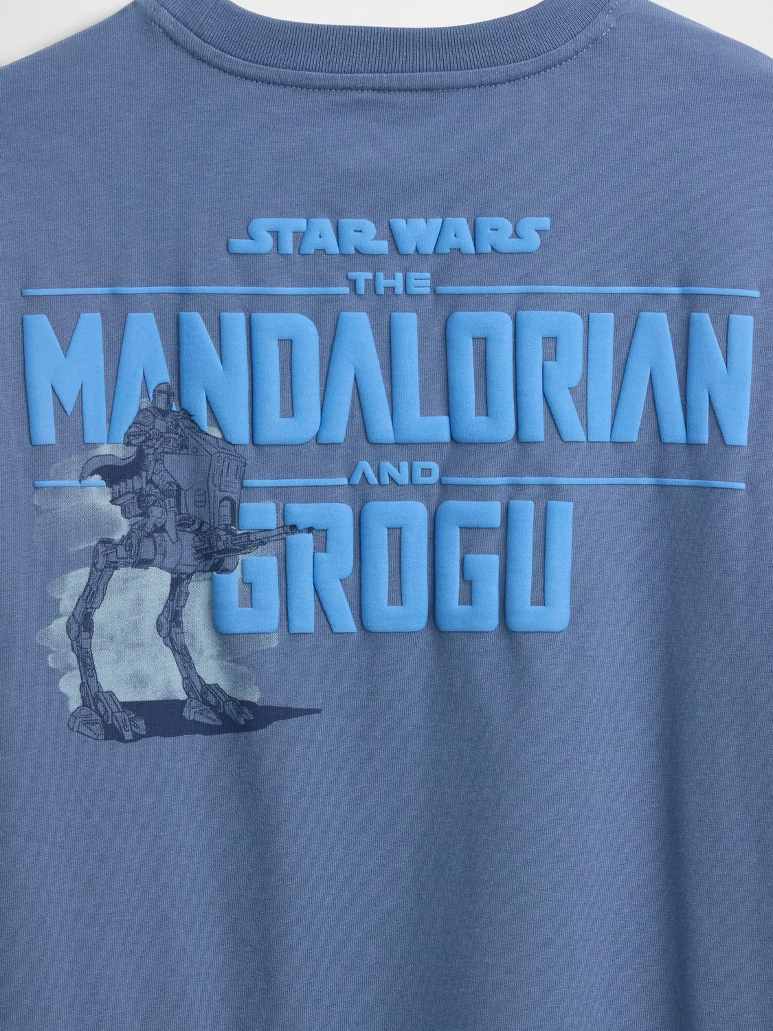Футболка с принтом Star Wars, свободная Gap, синий — фото 3
