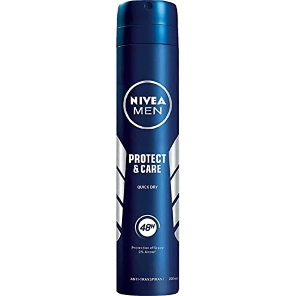 Дезодорант-антиперспирант аэрозольный NIVEA MEN Protect & Care, 200 мл, Мятный