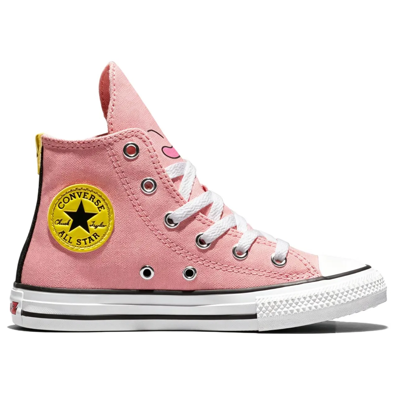 Детские кеды из хлопка Converse All Star, Pink — фото 3