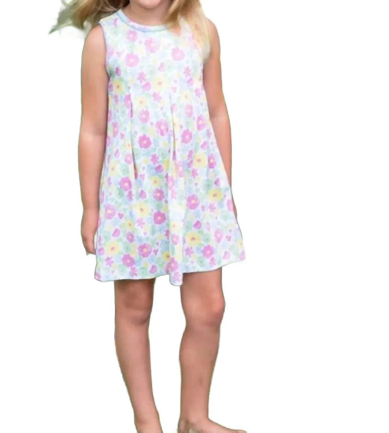 Детское платье для девочек с принтом Penny Pleat Dress James & Lottie, Blossoms And Blooms