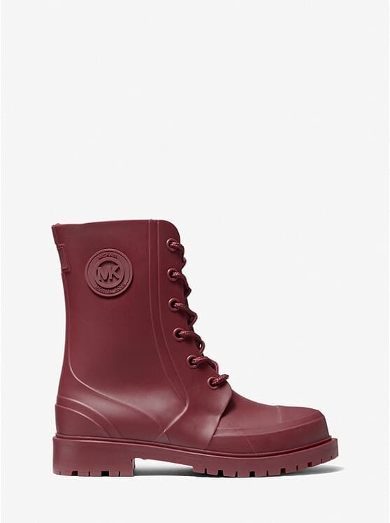 

Ботинки MICHAEL Michael Kors Montaigne PVC Rain, бордовый, Красный, Ботинки MICHAEL Michael Kors Montaigne PVC Rain, бордовый